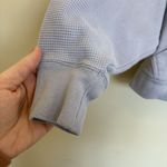 Madewell MWL Textured Waffle Cocoon Hoodie Sweatshirt Small Lavendar NE834 Photo 1