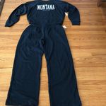 Old Navy  Blue Wide Leg So Comfy Lounge Pants& Sweater set, Medium TALL Photo 1
