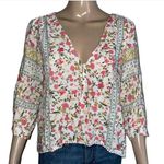 Jaase  floral high low hem blouse Photo 0