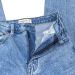 Abercrombie & Fitch 90s Ultra High Rise Straight Jeans Medium Wash Denim 25 / 0 Photo 5