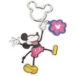 Vera Bradley  Disney Limited Edition Sensational Mickey Ditsy Keyring Bag Charm Photo 0