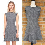 Rebecca Taylor  SLUB SUITING DROP WAIST DRESS 10 Photo 2