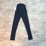 Isabel Maternity by Ingrid+Isabel Womens XS Blue Crossover Panel Active Leggings Photo 3