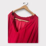 Dee Elly Women's Long Sleeve Ruffle Blouson Dress Size S Photo 5