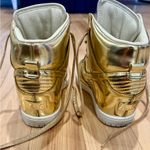 Nike - Women’s dunk Sky Hi Sp Liquid Gold hidden wedge sneaker. size 7! RARE! Photo 6