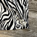 SheIn SZ CS Adorable Zebra / Animal Print Skirt Pull On Style Photo 2