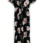 Band of Gypsies ⭐️ floral short sleeve jumpsuit in size small Photo 3