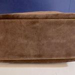 Dooney & Bourke Brown Suede Tote Bag Photo 4