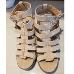 Dirty Laundry  Gladiator Women's Beige Casual Strappy Sandals 8M Photo 1