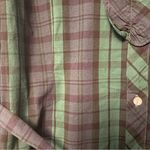 Tommy Hilfiger  green, blue black tartan plaid ruffled belt dress size XXL NEW Photo 9