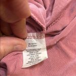 Olivia Rae  Pink mauve Women's tee shirt dress large stretchy rayon spandex Photo 6