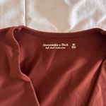 Abercrombie & Fitch Abercrombie Burnt Orange Bodysuit Photo 2