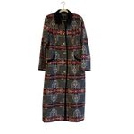 Pendleton  Southwest Virgin Wool Duster Coat – Longline Western Women's Sz. L Photo 4