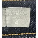 Athleta  Jeans Women's Size 4 Blue Sculptek Dark Wash Ankle Stretch Straight Photo 7