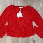 Honey Belle  Crop Top Red Photo 3