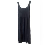 Garnet Hill  Classic Dark Gray Casual Tank Midi Dress‎ Size Medium Photo 1