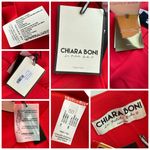 Chiara Boni La Petite Robe Pavarti Off Shoulder Gown Passion Red Size 14 NWT Photo 9