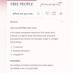 Free People  Intimately Weekend In Montauk cami sz M Photo 6