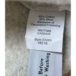 Madewell Textured Cotton wool Crew Neck Sweatshirt with Contrast Trim Grey M Photo 4