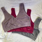 Nursing bras (set of 3) Purple Size M Photo 0