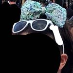 Sparkle Cheer Bow Green Photo 1