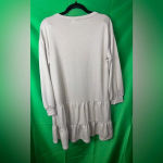 French Grey Dress size Medium Photo 2