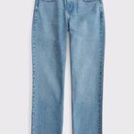 Abercrombie & Fitch The Straight Mid Rise Women Jeans size 30/10 Blue/ preloved Photo 0