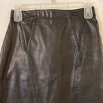 BB Dakota B.B.Dakota Leather Skirt color black excellent condition see photos Photo 2
