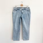 Chico's So Slimming Girlfriend Slim Leg Crop Jeans Light Wash Size 2 (L/12) Photo 1