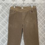 Motherhood Maternity Oh Baby  Pull On Large Corduroy Straight Wide Belly‎ Band Photo 2