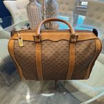 Gucci  Brown Monogram Tote Bag Photo 1