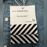 Sandrine Rose By Free People Women’s Blue Denims Shirt Long Sleeve size S Photo 4