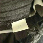 Masscob Black Gauze Tie Front Long Sleeve Dress Size M Size M Photo 6