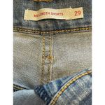 Levi's Levi Strauss NWOT 29 Mid Rise Mid Length Short Denim Short Med Wash Stretch NEW Photo 5