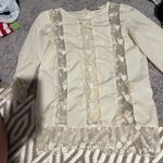 Anthropologie Camellia Lace Blouse. By Gryphon. Small Photo 8