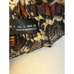 ZARA Satiny Animal Print Midi Skirt Set S/M Photo 8