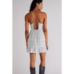Free People  Desert Days Stripe Mini Dress in Ivory Combo Size Medium Photo 13