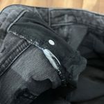 Free People  Denim Shorts with Stretch Size 29 Gray Black Jorts Photo 4