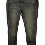 We The Free  Charcoal Black Whiskered Stretch Skinny‎ Jeans Denim Women Size 28 Photo 0
