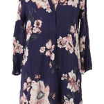 Andrée Andree by Unit purple floral dress size large NWT Style #7859-3 Photo 0