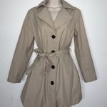 Lands' End Excellent Classic Trench Coat Size S Photo 0