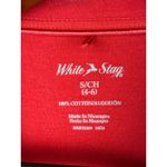 White Stag  Red Short Sleeve T-Shirt S (4-6) 100% Cotton Made In Nicaragua Photo 2