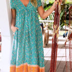 Natural Life  Avery button down bohemian midi dress Photo 0
