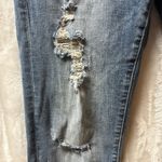 Kancan Jeans Womens 13/31 Double Frayed Distressed Jeans # 116615 Blue Photo 5