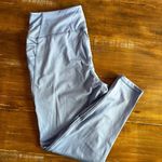 Danskin Women's Performance Legging with Side Pockets Water Drop Blue, Size XL Photo 4