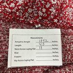 Bohemia Red Maxi Dresses Chiffon Cotton Casual Printing Women's Sz M Size M Photo 11