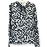 Nike  Hooded Pullover Pixel Print Pro Dri-Fit Athletic Top Sz M Long Sleeve Photo 0
