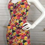Material Girl  Floral Heart Cutout Dress M Photo 0