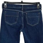 Old Navy SZ 4 SHORT Sweetheart Jeans Mid-Rise Dark Wash Pockets Zip-Fly Blue Photo 4
