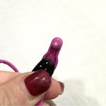 Victoria's Secret NWT  Purple Polka Dot Bow Garter Belt Photo 7